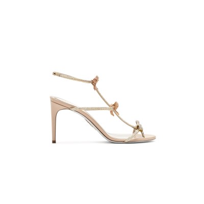 RENE CAOVILLA CATERINA GOLD SANDAL 80 C08003